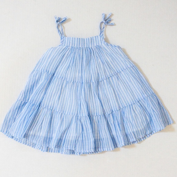 Gap Kids Stripped Flowy Dress (12-18 months) - Picture 1 of 12